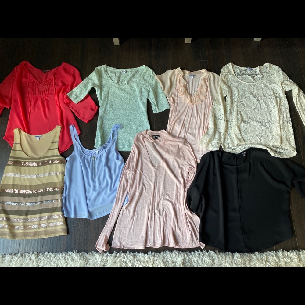 8 Express shirts